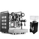 Rocket Appartamento s/w + Eureka Magnifico Schwarz